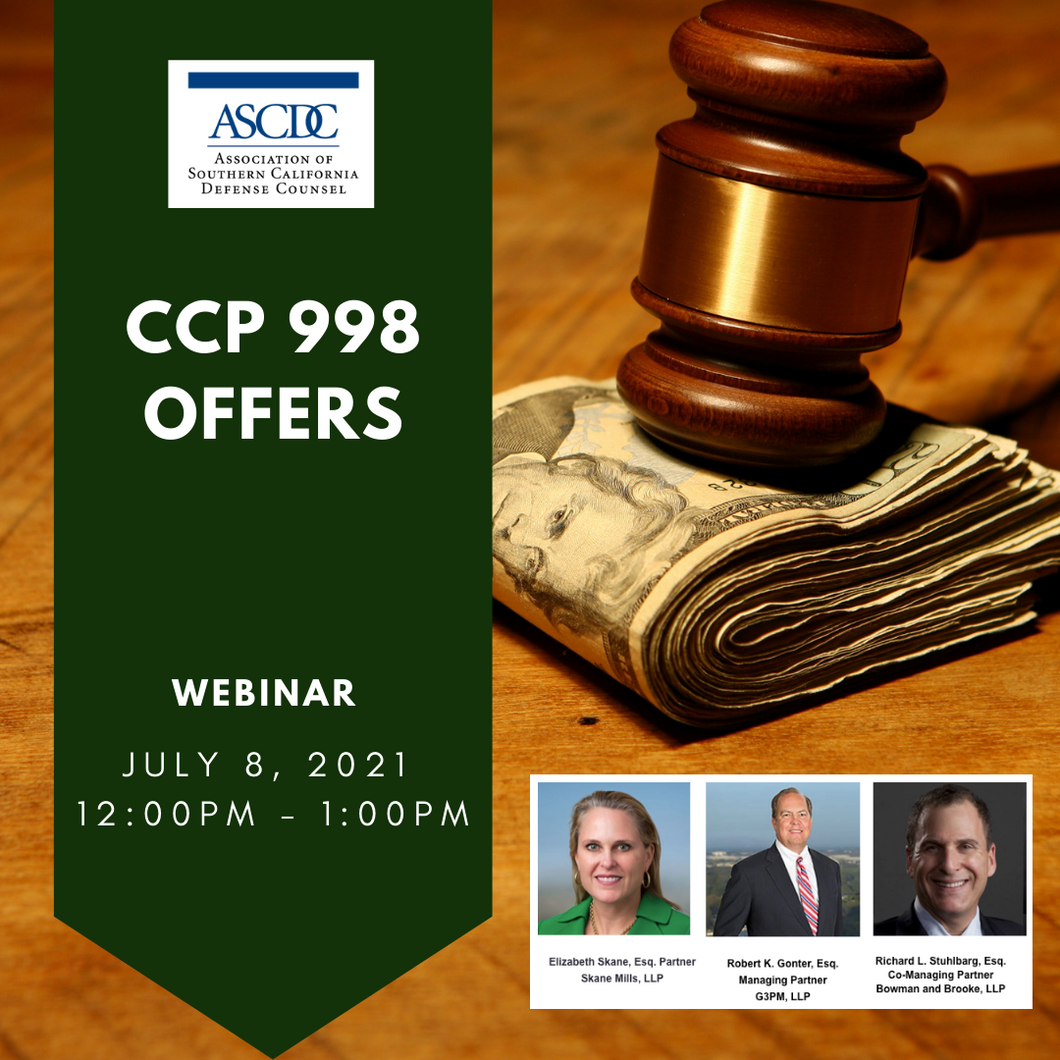 Webinar - CCP 998 Offers - 2021